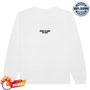 2819 Church Store Merch Disciple Of Christ White Long Sleeve