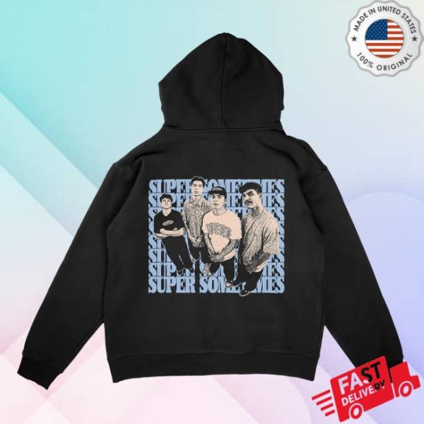 Pure Noise Store Merch Super Sometimes From Then & Now Black Hoodie