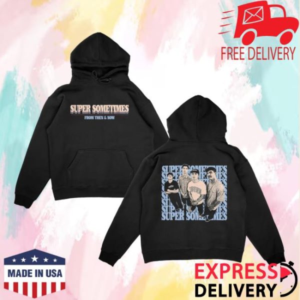 Pure Noise Store Merch Super Sometimes From Then & Now Black Hoodie