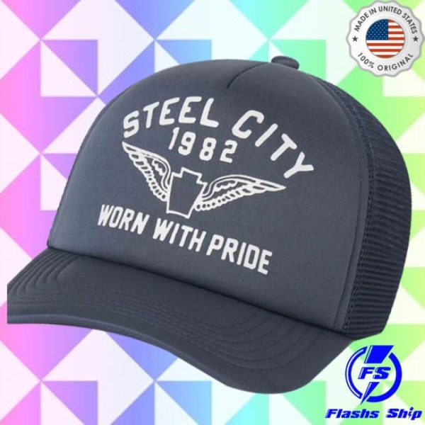 Steel City Store Merch Worn With Pride Hat