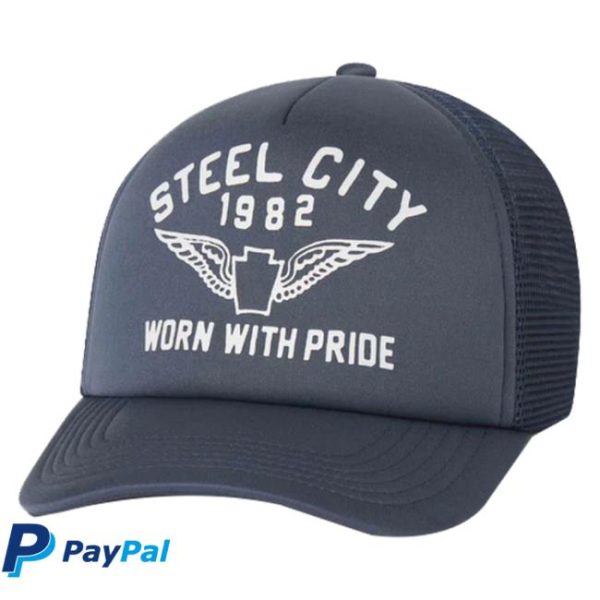 Steel City Store Merch Worn With Pride Hat