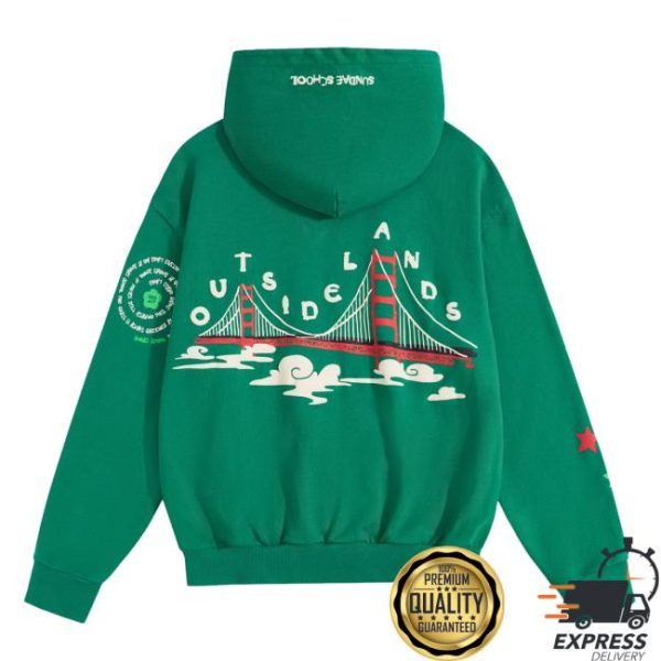 Outside Lands Merch Store Shop Sundae School X Outside Lands Hoodie