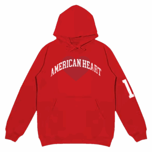 Benson Boone Merch Store Shop American Heart Rose Red Hoodie