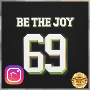 Billy Adsoftheworld Store Merch Sorta Stupid Be The Joy Varsity 69 Black T-Shirt