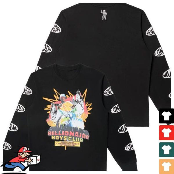 Billionaire Boys Club Store Merch Heart Mind Dance Long-Sleeve Tee