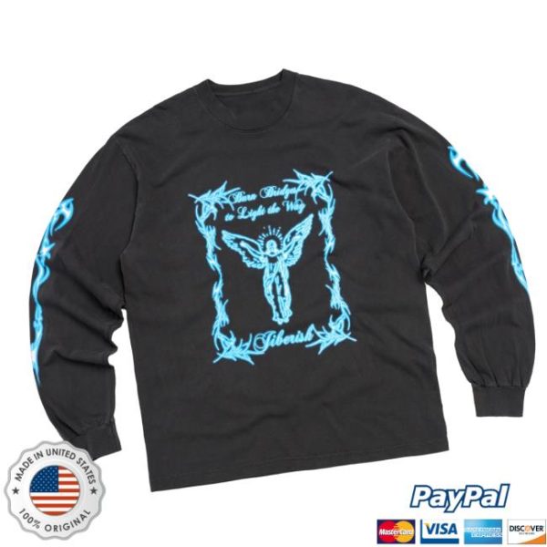 Jiberish Store Merch Archangel Black Long-Sleeve