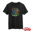kenny jiberish store merch banjo frog supima black shirt