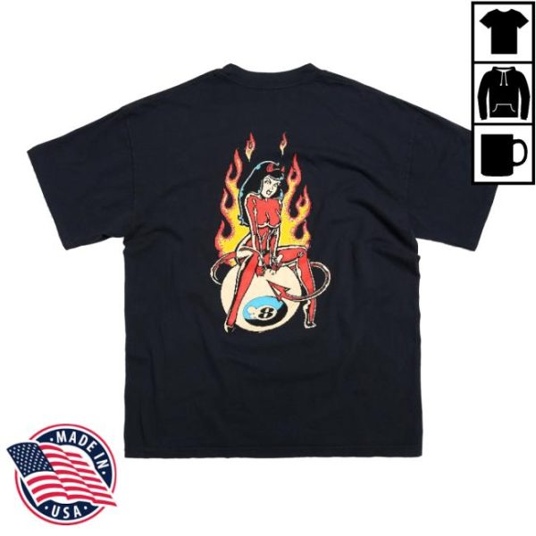 Jiberish Store Merch She Devil Black Tee