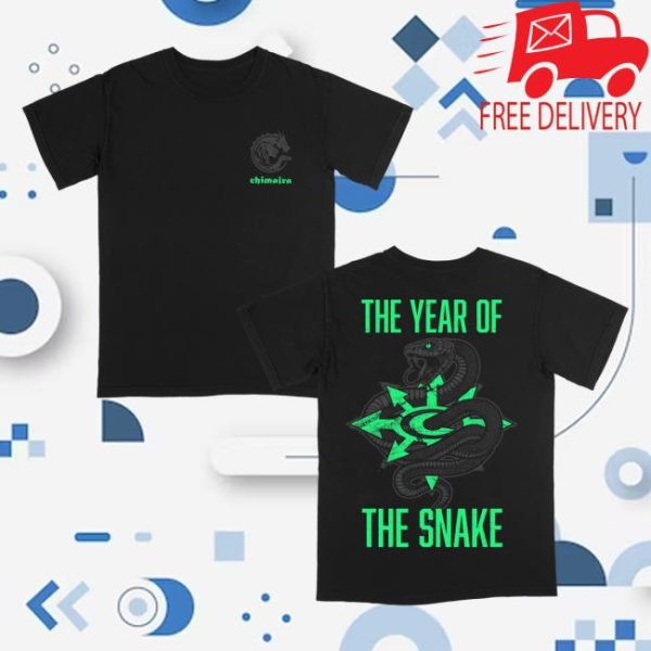 Chimaira Merch Store Shop Chimaira Year Of The Snake T-Shirt