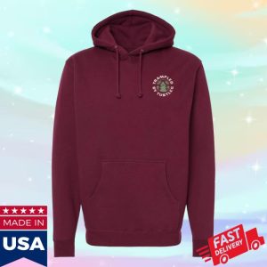 Trampled By Turtles Merch Store Shop Pine Hoodie Maroon