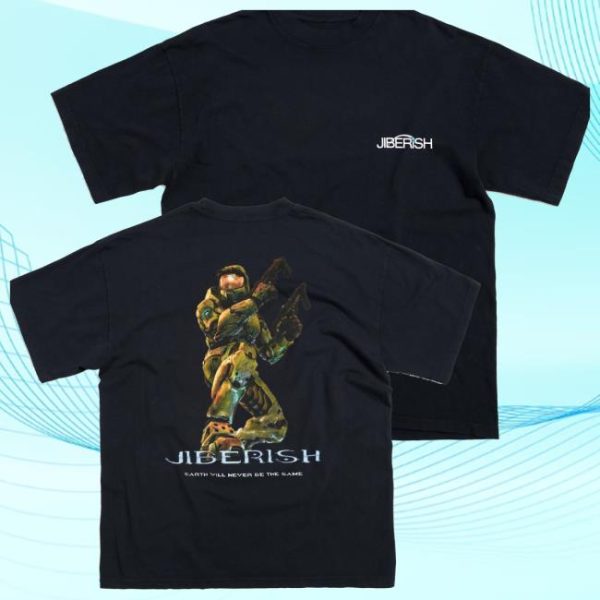 Jiberish Store Merch Team Slayer Black Tee