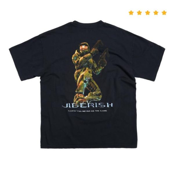 Jiberish Store Merch Team Slayer Black Tee