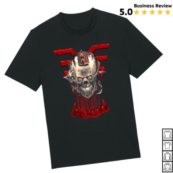 Warhammer Store Merch World Eaters Skull Logo T Shirt