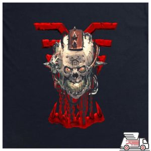 Warhammer Store Merch World Eaters Skull Logo Hoodie