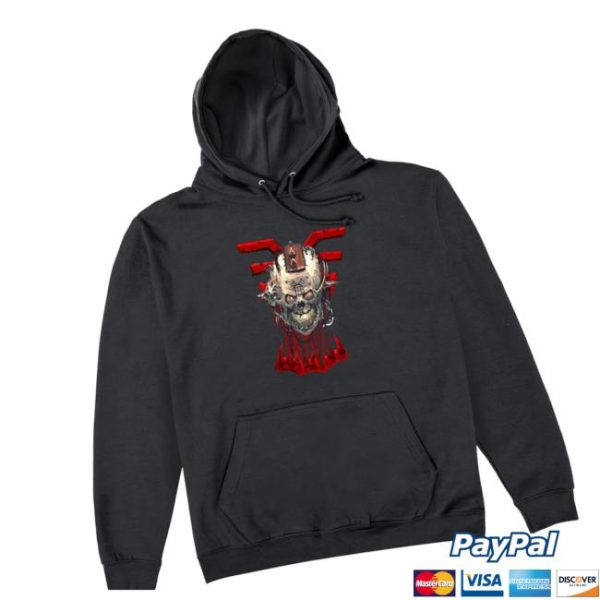 Warhammer Store Merch World Eaters Skull Logo Hoodie
