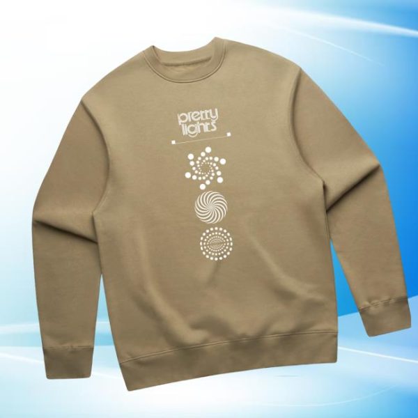 Pretty Lights Music Store Merch Chakra Swirl Crewneck