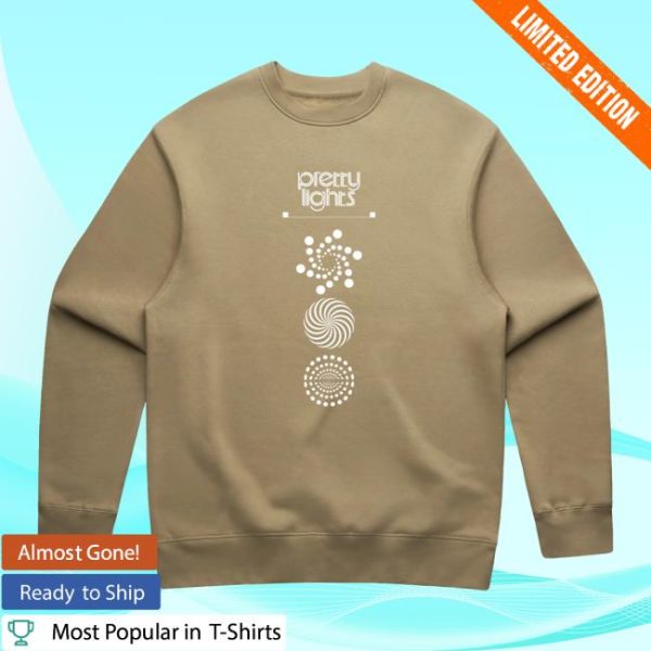 Pretty Lights Music Store Merch Chakra Swirl Crewneck