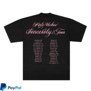 Shop Kali Uchis Store Merch Sincerely Tour Date Back Tee