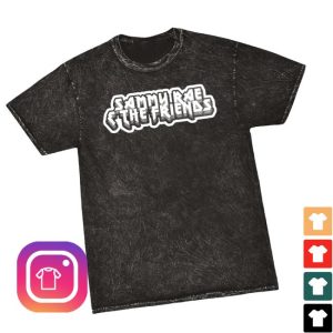 Bandwear Store Merch Sammy Rae Friends With Ya Mineral Wash Tee
