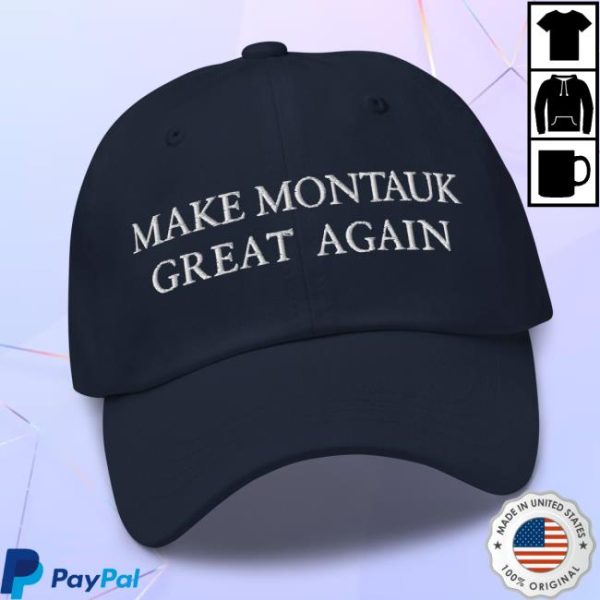 Litquidity Store Merch Make Montauk Great Again Dad Hat