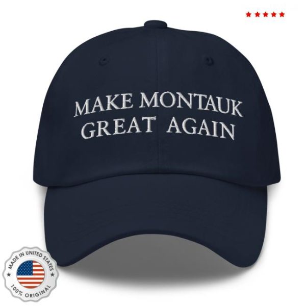 Litquidity Store Merch Make Montauk Great Again Dad Hat