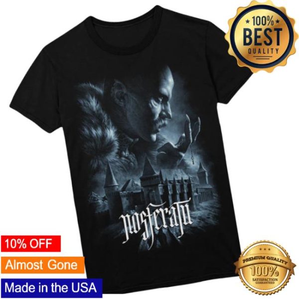 Gutter Garbs Store Merch Nosferatu Count Orlok T-Shirt