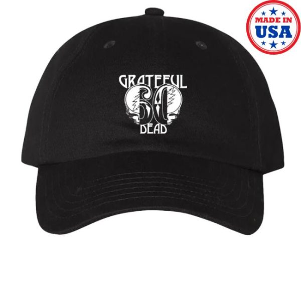 Grateful Dead Merch Store 60Th Anniversary Hat