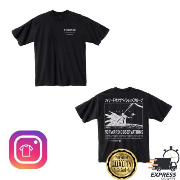 Forward Observations Merch Store Drone Angel Tee