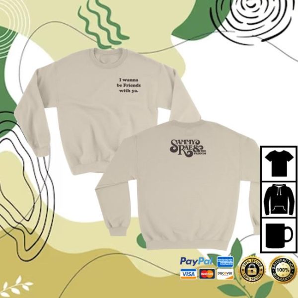 Bandwear Merch Store Sammy Rae Friends With Ya Crewneck