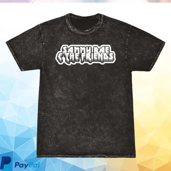 Bandwear Merch Store Sammy Rae Friends With Ya Mineral Wash Tee