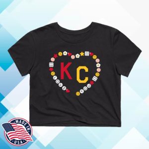 Charlie Hustle Merch Store Shop Kc Friendship Bracelet Crop Top
