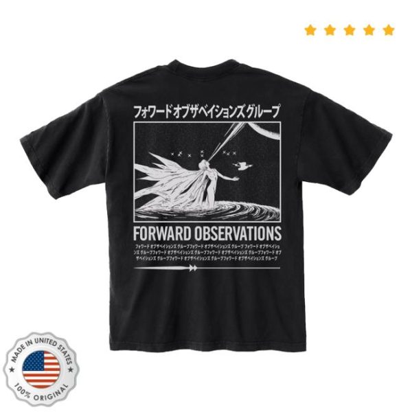 Forward Observations Merch Store Shop Drone Angel Tee
