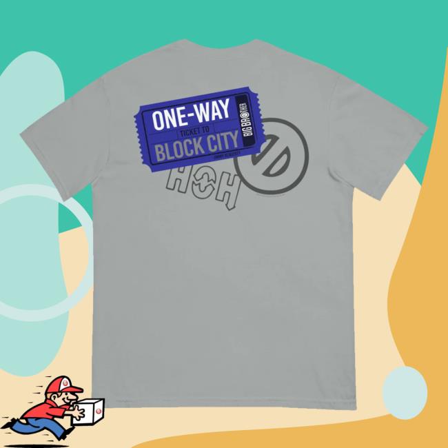kenny Paramount Shop Store Merch Big Brother One Way Ticket To Block City Unisex Comfort Colors T Shirta