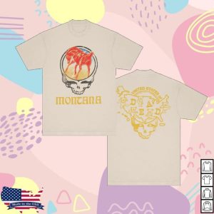 Grateful Dead Merch Store Montana United States Of Dead T-Shirt