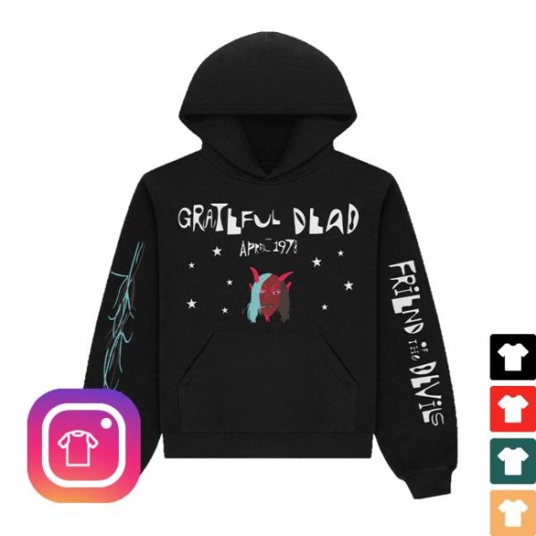 Grateful Dead Merch Store Friend Of The Devils Hoodie