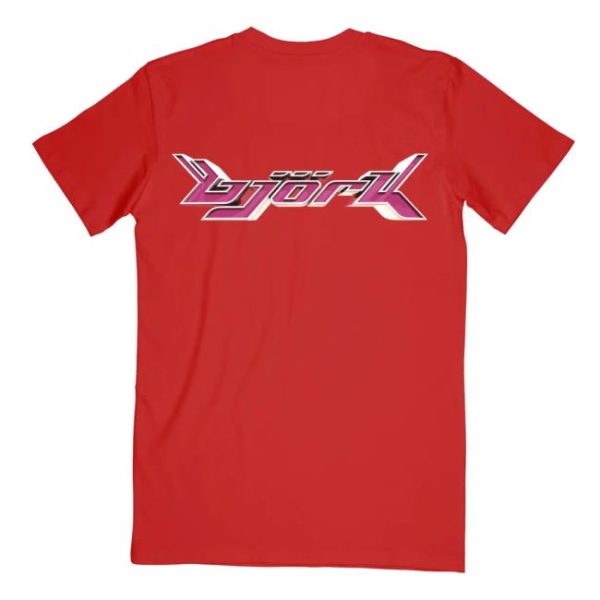 Bjork Store Merch Official Björk Army Of Me Red T Shirt