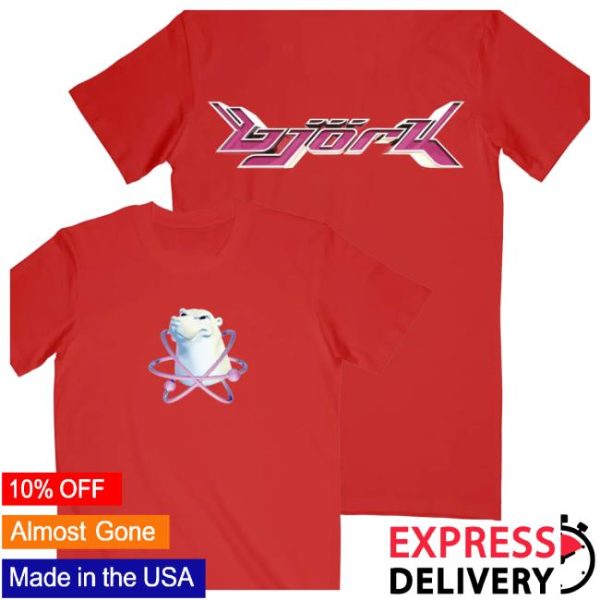 Bjork Store Merch Official Björk Army Of Me Red T Shirt