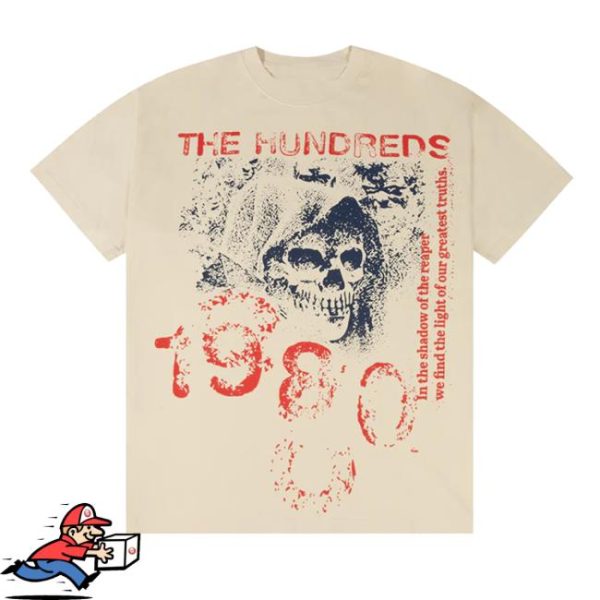 The Hundreds Store Merch Grim Dark Reaper T-Shirt