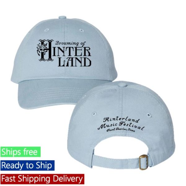 Hinterland Music Festival Merch Store Shop Blue Hat
