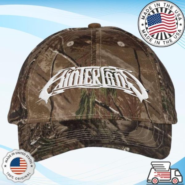 Hinterland Music Festival Merch Store Shop Iowa X Camo Hat X