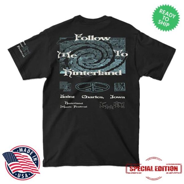 Hinterland Music Festival Merch Store Shop Follow Me Tee