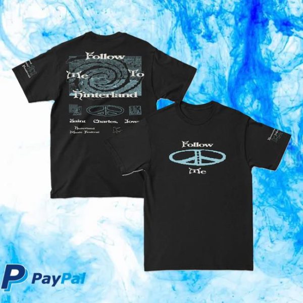 Hinterland Music Festival Merch Store Shop Follow Me Tee
