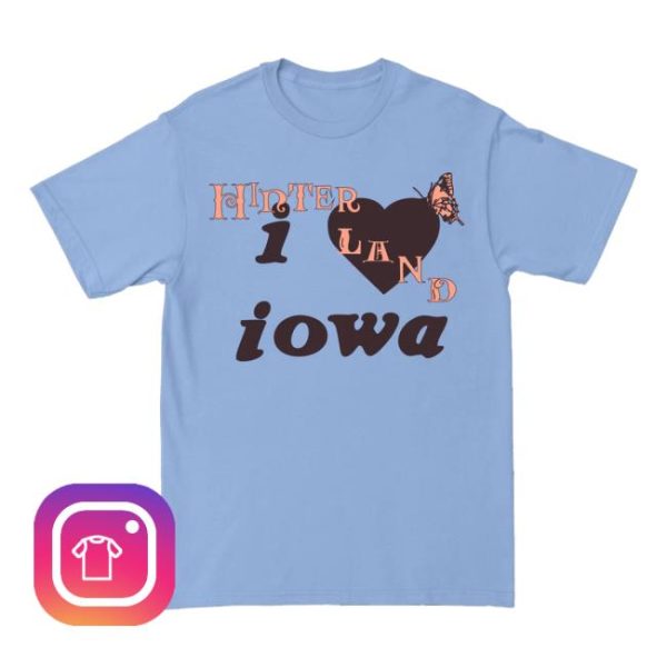 Hinterland Music Festival Merch Store Shop I Heart Hinterland Tee