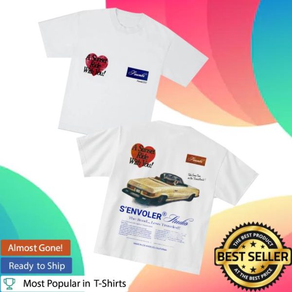 Senvoler Merch Store Sunset Ride Boxy Tee