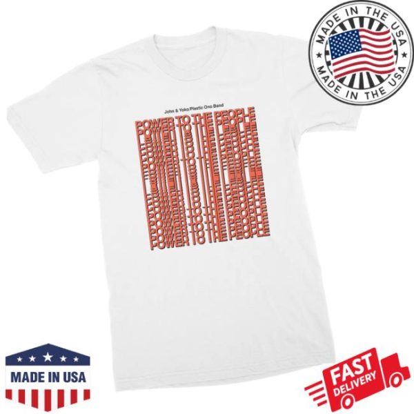 John Lennon Store Merch Power To The People T-Shirt