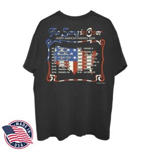 The Who Store Merch The Song Is Over North America Photo Dateback T-Shirt