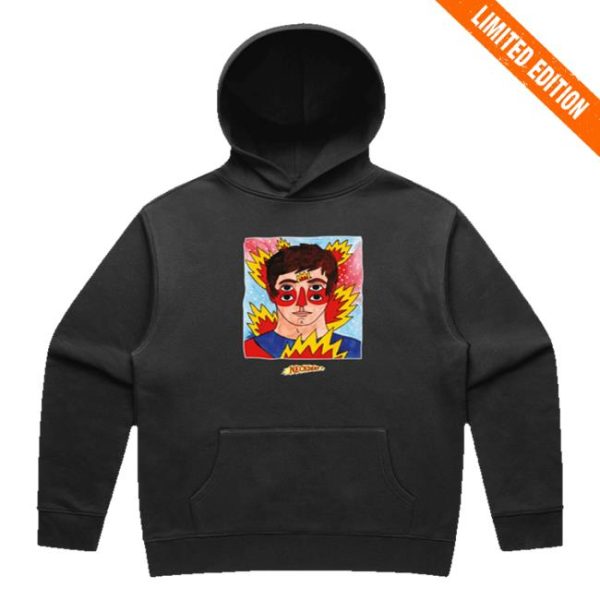 Neck Deep Store Merch Shop Lnotgy 10 Year Hoodie Faded Black