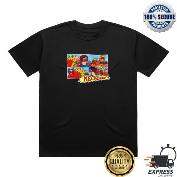 Neck Deep Store Merch Shop Lnotgy 10 Year Tee Black