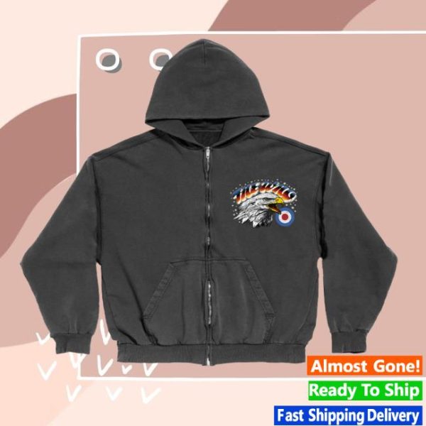 The Who Store Merch The Song Is Over Zip Hoodie