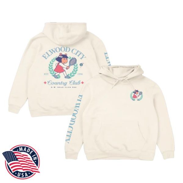 Retrokid Merch Store Shop Arthur Elwood City Country Club Hoodie Ivory